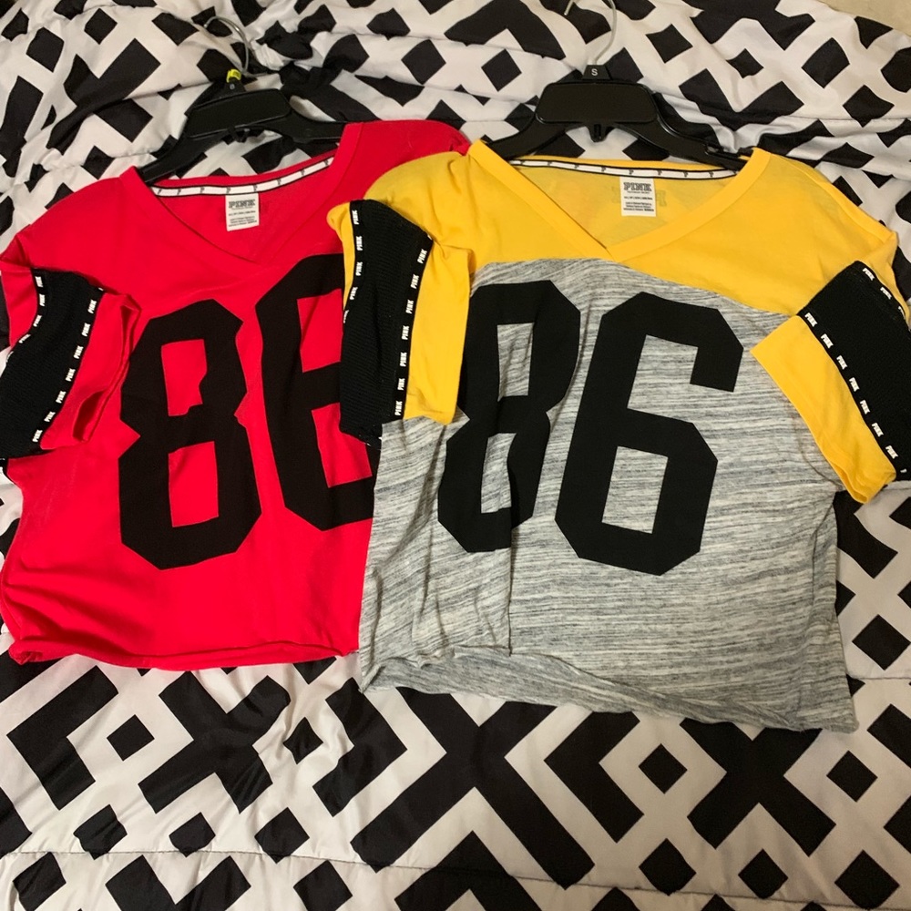 Vs pink crop tops